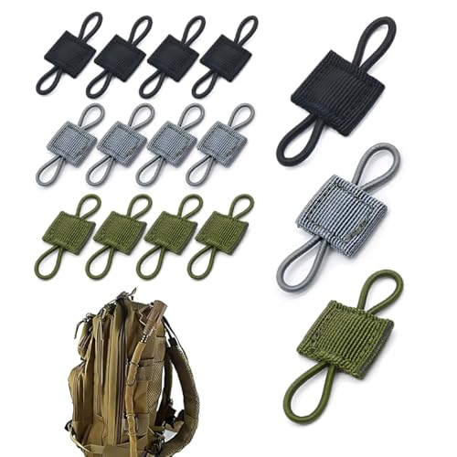 Chalecos Tácticos Mochilas Accesorios,XURJUMI 15pcs Tácticas Al Aire Libre Sistema Molle,Sistema Molle Mochila Accesorios,Hebilla de Chalecos Tácticos,Accesorios de Hebilla Molle