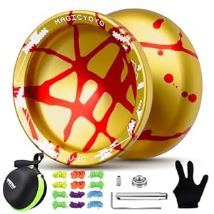 YOSTAR V10 Profi JoJo Gold Red Splash