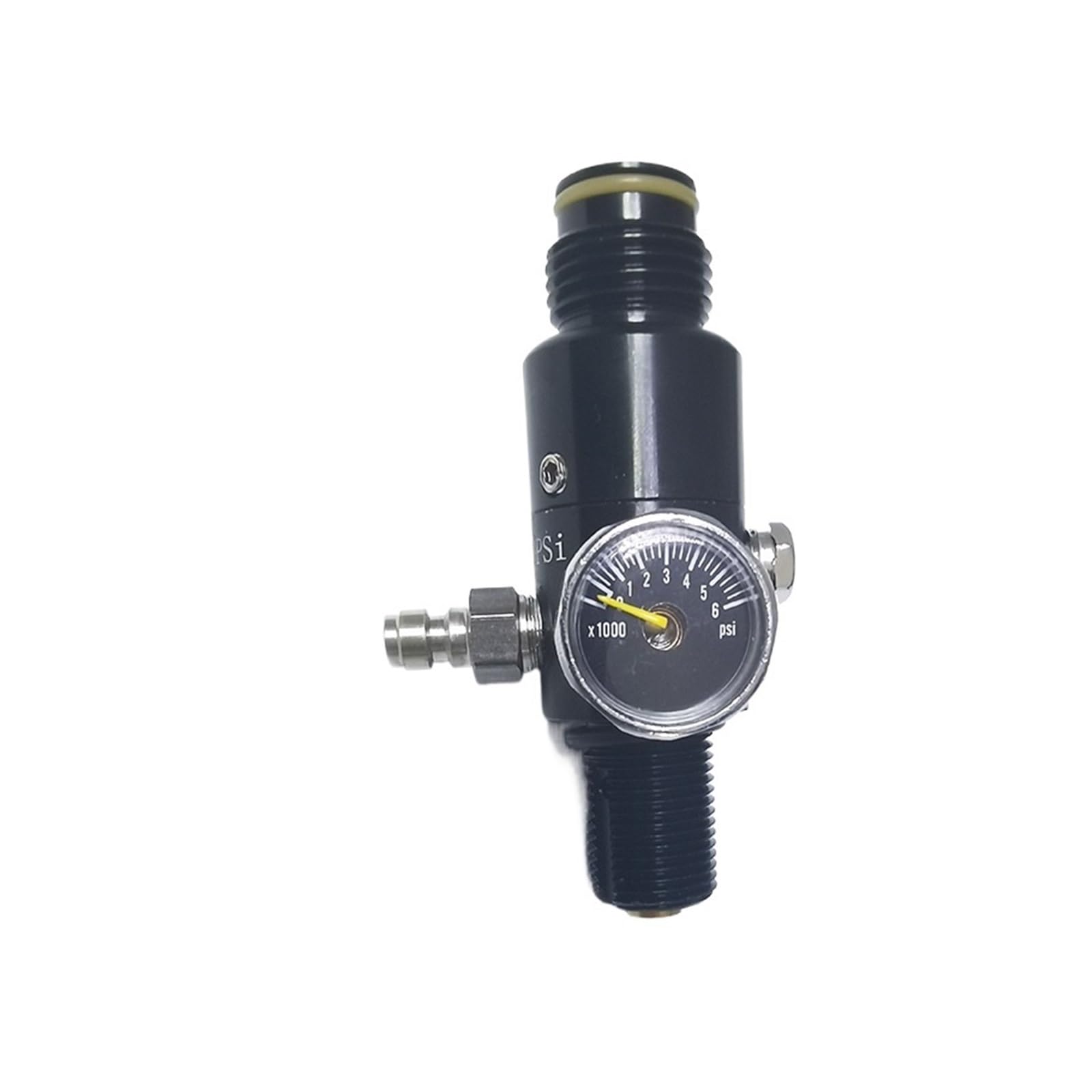 HPA Compressed Air Cylinder Bottle Tank Regulator Valve 4500psi Input 800psi to 3000psi Output(M18-1.5,1200psi)