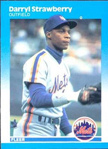 1987 Fleer 23 Darryl Strawberry
