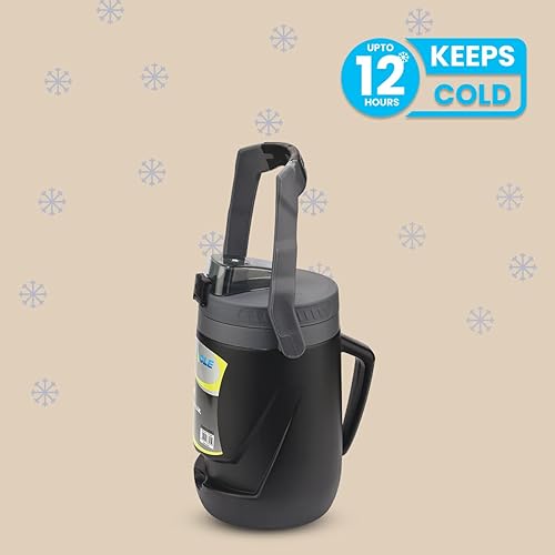 Miniatura 5 de Jarra de agua aislada reutilizable, jarra de agua portátil a prueba de fugas, jarra de agua aislada de 85 onzas con boquilla, botella de agua