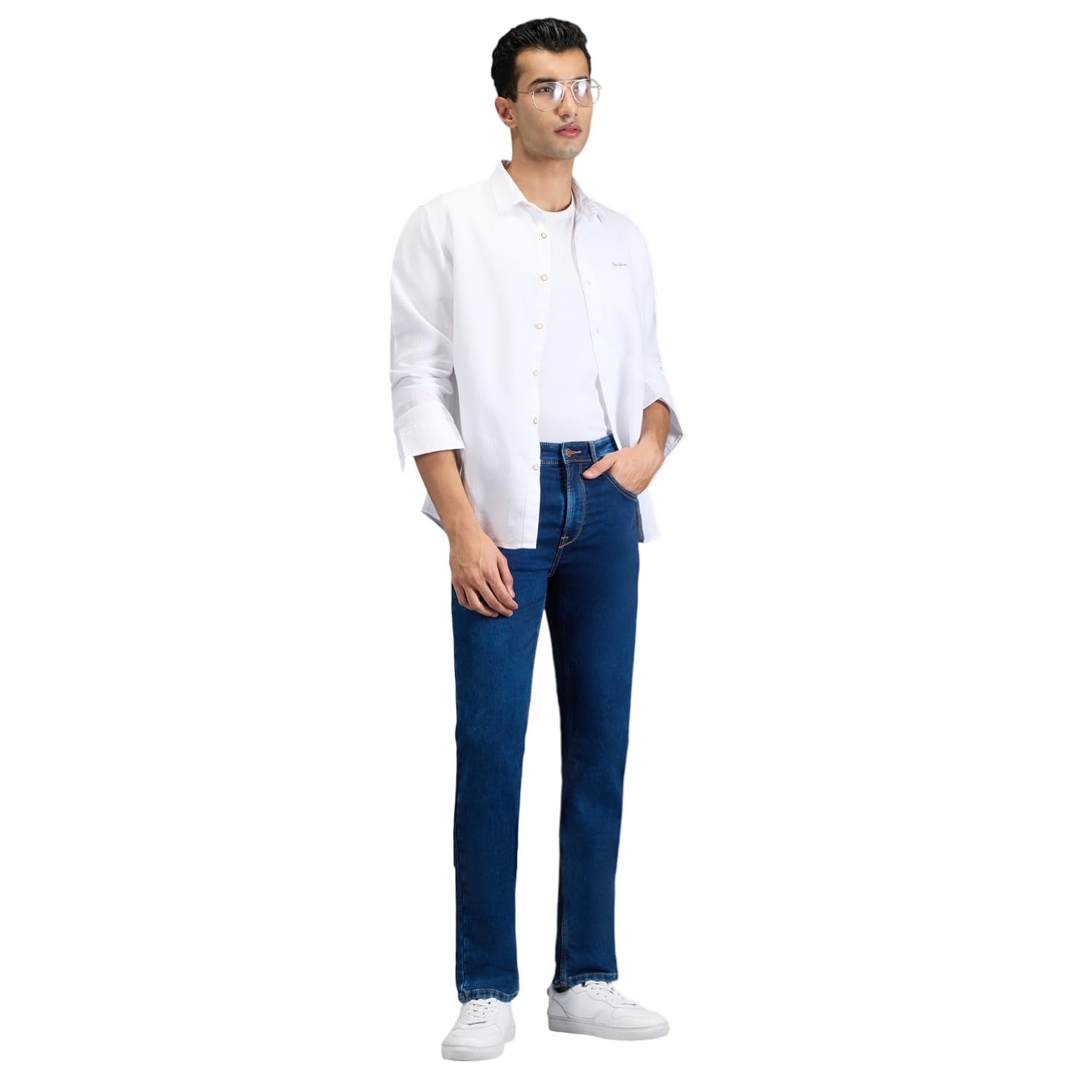 pepe jeans Men's Straight Fit Jeans | Mid Rise | Casual Denim | Stretch Fit | Jeans for Man-picture-26
