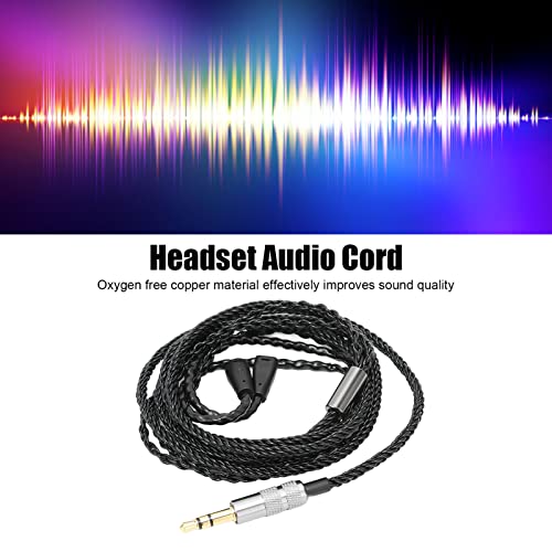 Cable de Audio Compatible con IE8 IE80, 3.5mm, 1.2 m miniatura 2