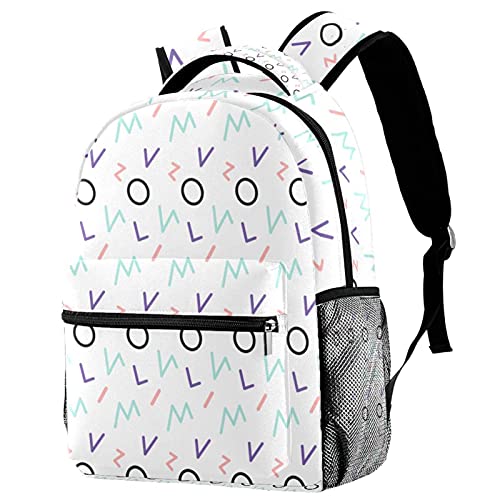 Sac à dos de voyage Memphis blanc pour filles et garçons : fini le désordre en déplacement