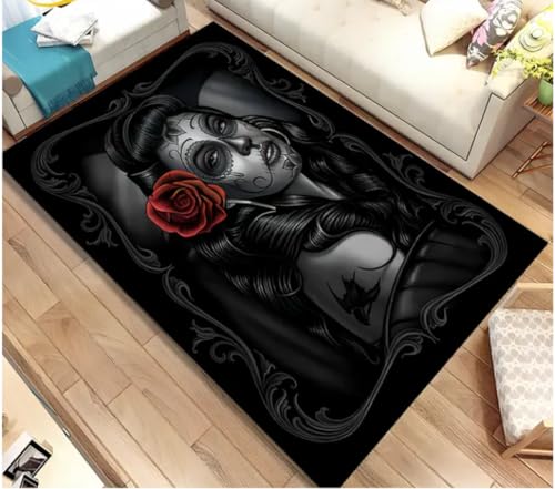 Tapis de sol gothique antidérapant contre les glissades - 2