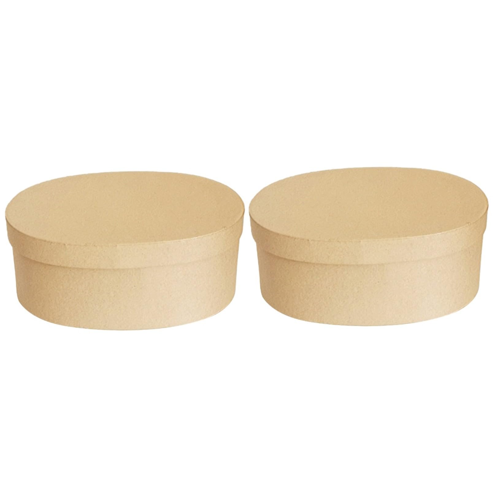 iplusmile 2pezzi Scatola Kraft Multi-funzione Per Torte e Dolci Scatola Compatta Per Biscotti e Regali Resistente e Pratica Per Feste e Confezionamento