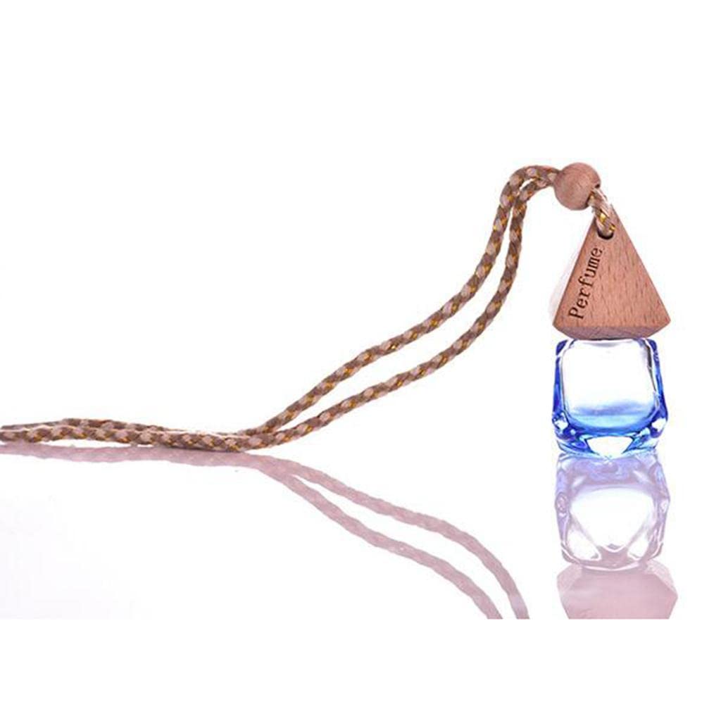 BNF®Glass Hanging Car Perfume Bottle Essential Oil Fragrance Bottle Dark Blue|Home & Garden | Home Decor| Home Fragrances |1 X Empty Perfume Bottle-image-27
