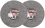 Walter 12E449 Bench Grinding Wheel - Fine Grit 80, 7 in. Finishing Wheel