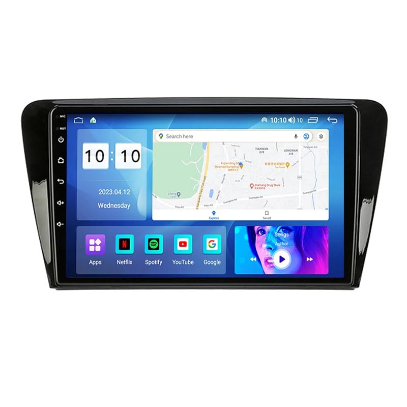 Navegador GPS Android de 9 pulgadas para Skoda Octavia 3 2013-2018 multimedia