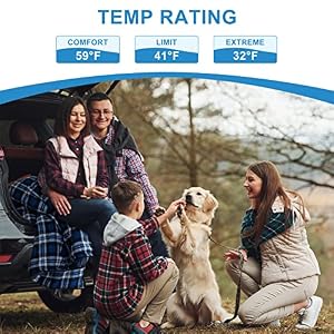 AGEMORE Cotton Flannel Double Sleeping Bag for Camping, Backpacking Or Hiking. Queen Size 2 Person Waterproof Sleeping Bag for Adults Or Teens. Lightweight with Compression Sack — photo 2 of 6