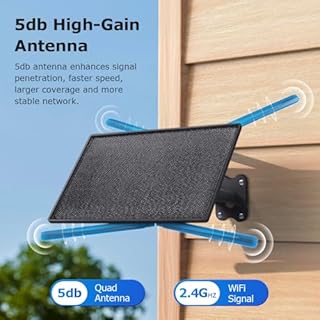 SHIWOJIA 20W Router 4G LTE Solare, Estensore WiFi Esterno, Ripetitore di Segnale con SIM, Portata WiFi 50M, IP66 Impermeabile, Autonomia Prolungata 24/7, Batteria da 20100mAh