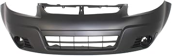 SZ1000135 FRONT BUMPER COVER Primed Compatible For Suzuki SX4 2007-2012 10-12 w/Cover Extension Hatchback 71700808105PK