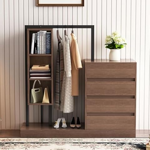 Merax Wooden Armoire Wardrobe Cover