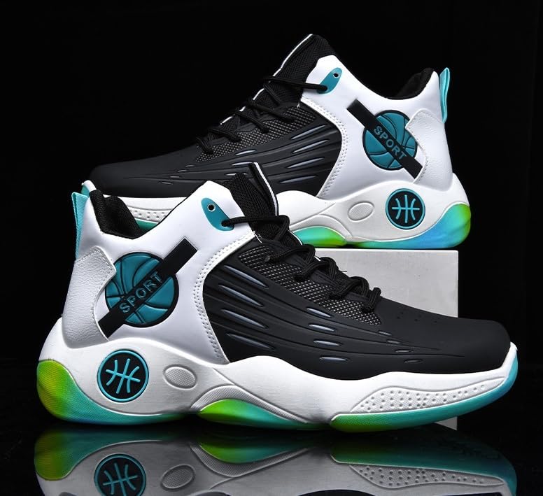 Chaussures de basket-ball de sport pour ados parfaites pour le playground - 4