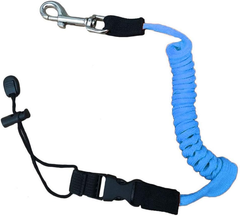 Kayak Paddle Leash with Quick-Release Button fit for Kayak Boat Fishing Rod Pole Coiled Lanyard Cord Tie Rope Fixed Ship Items Kayak Paddle Leash with Quick-Release Button fit for Kayak Boat Fishing Rod Pole Coiled Lanyard Cord Tie Rope Fixed Ship Items