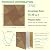 Sunlysound 3D Textured Wood Grain Sound Acoustic Wall Panels, 23.6'' x 23.6" Noise Dampening Modern Wall Decor, Peel and Stick for Noise Reducing in Home Office, Studio, Gaming Room (Walnut)