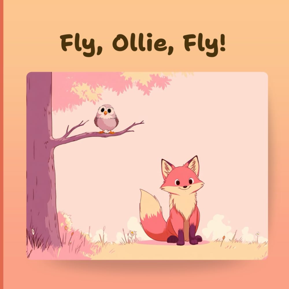 Fly, Ollie, Fly!: An Interactive Storybook with Puzzles and Activities for Kids