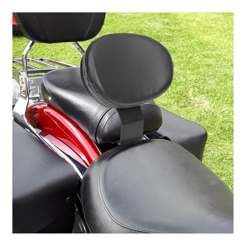 Respaldo de cuero prémium para conductor de moto Volusia e Intruder 3