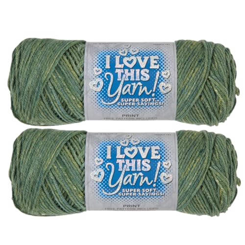 Image of Hobby Lobby Print I Love This Yarn, 474 Dappled Wheat, Set of 2 | 4 Medium Weight, 252 Yards Per Skein