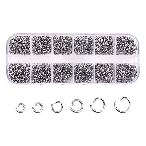 PandaHall Stainless Steel Jump Rings Set Cover