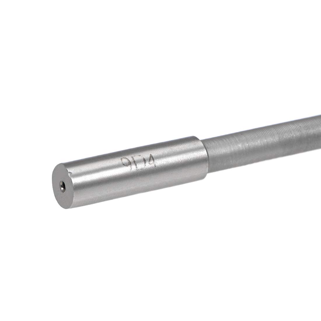 uxcell Chucking Reamer 9mm, H8 HSS Lathe Machine Reamer 6 Straight Flutes, Round Shank Milling Cutting Tool, Metric Reaming Drill Bit for Stainless Steel Metal Hole