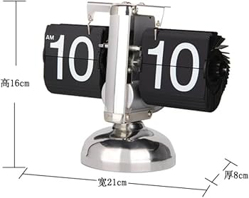 フリップクロック　パタパタ時計　アンティーク　　アールデコ調 sincere-inc_optflipck
