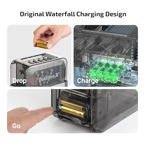 Chargeur Ostation X Olight résout le tri des piles AAA défectueuses - 3