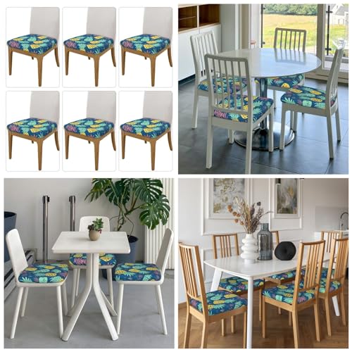 Housse de chaise lavable pour salle à manger protégeant des taches de cuisine