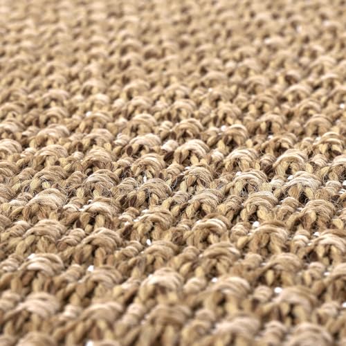 Luul Home Easy Jute Rugs 8x10 Natural Color Living Room Indoor Outdoor Area Rug for Farmhouse Patio and Kitchen Rug High Traffic Washable Easy to Clean Solid Boho Woven Design Outside Carpet (8 x 10) - Image 6
