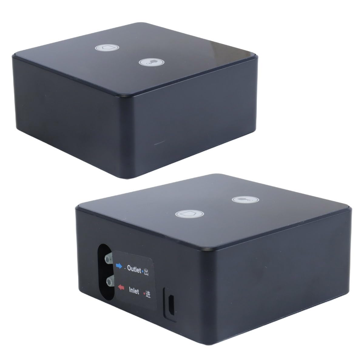 Sistema di nebulizzazione intelligente per terrari con rotazione a 360° - Nebulizzatore/spruzzatore a 4 ugelli con WiFi e controllo temporizzato