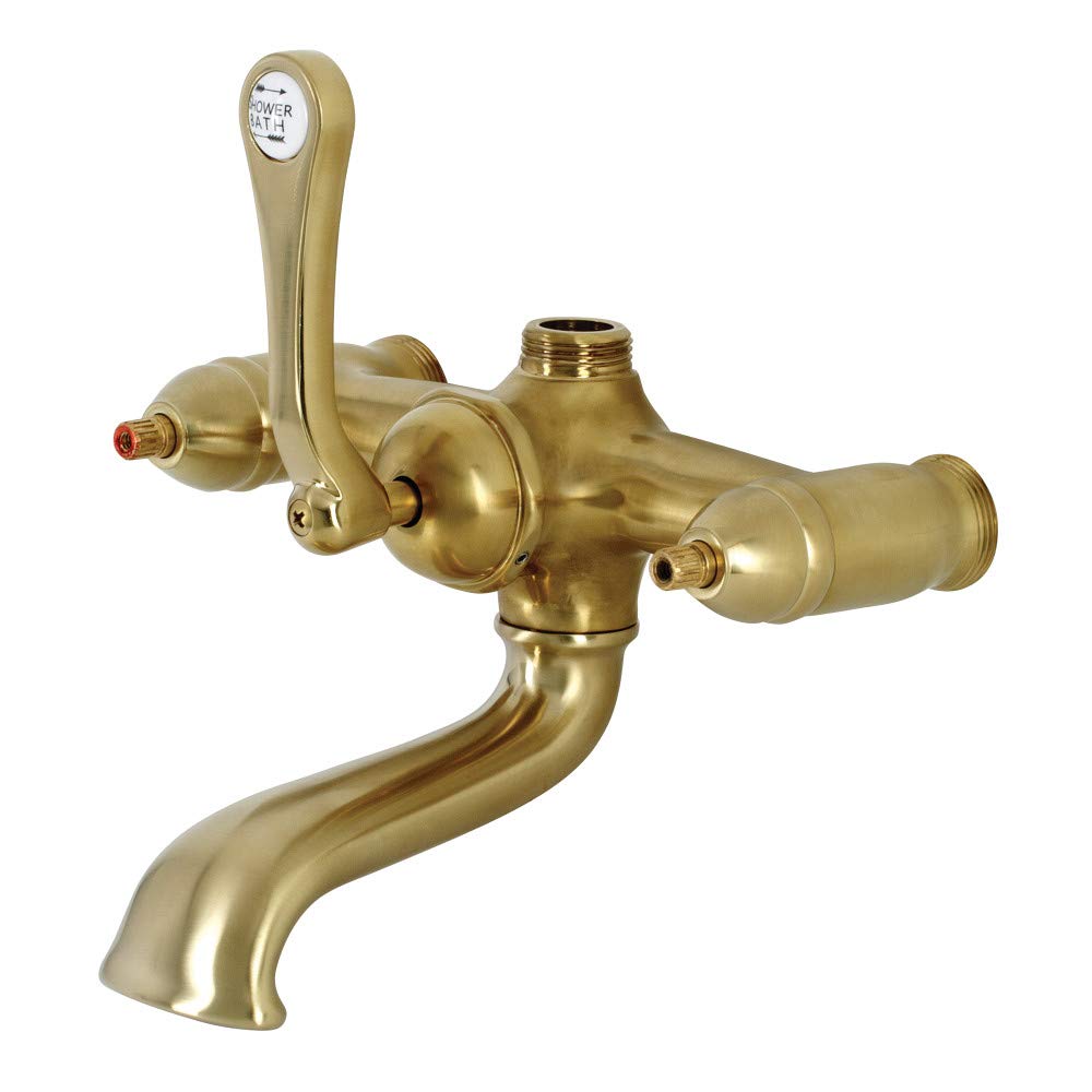 Robinet baignoire laiton brossé Kingston Brass ABT100-7 anti-corrosion