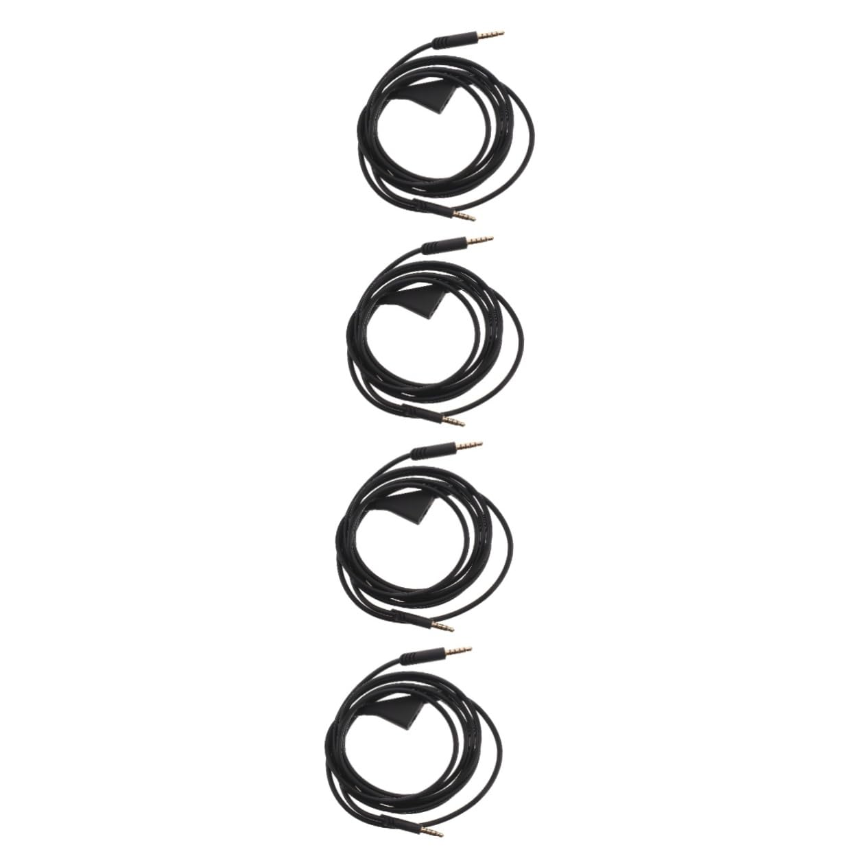 Uonlytech 4pezzi Cavo Audio Per Cuffie Compatibile Con Cavo Sostitutivo Pratico e Durevole Ottima Trasmissione Del Suono Senza Rumori Facile Da Portare e Installare