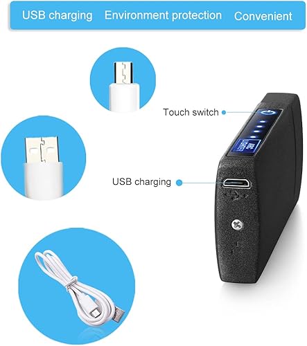 Miniatura 9 de Encendedor eléctrico personalizado para hombres, encendedor grabado personalizado con encendedores recargables por USB para el día del padre,