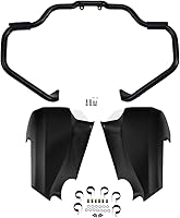 Vista 16 de TCT-MOTORPARTS Barra de choque de carretera con protector de motor para bigote, apta para Indian 2014-2024 Chieftain; Chieftain Dark