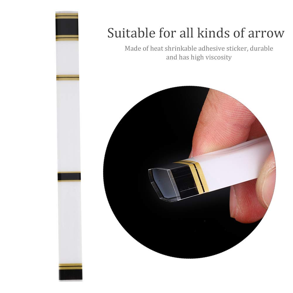 VGEBY 15 Piezas Universal Archery Arrow Wraps Sticker Flecha Accesorio Flecha Wraps Sportinggoods 0 Sportinggoods 0 Deportes De Ocio Suministros De Tiro Y Tiro con