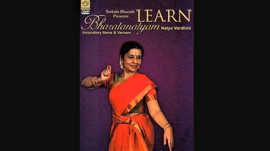 SREKALA BHARATH Presents Learn BHARATANATYAM CD DVD ( NATYA VARDHINI ) SA DVD 10200