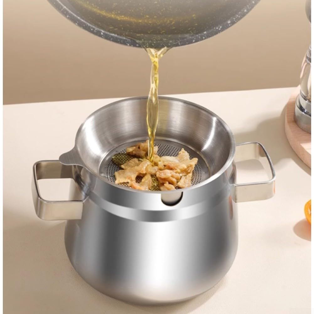 para filtro Aceite Cocina para acero 316L Desmontable para(1.8L)