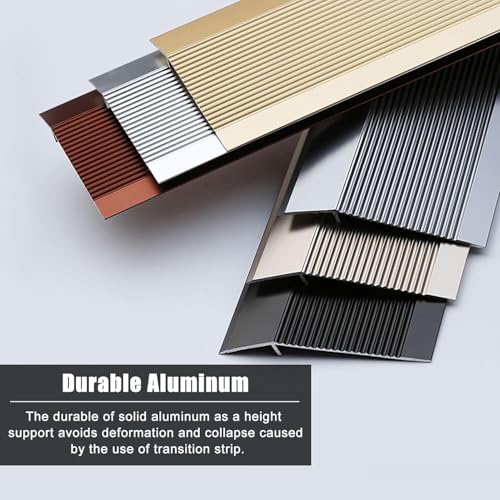 Seuil de transition sol alliage aluminium design durable pour intérieur - 4