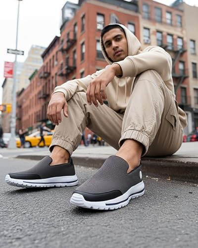 Image of Bacca Bucci Men Pull On Walking Shoes