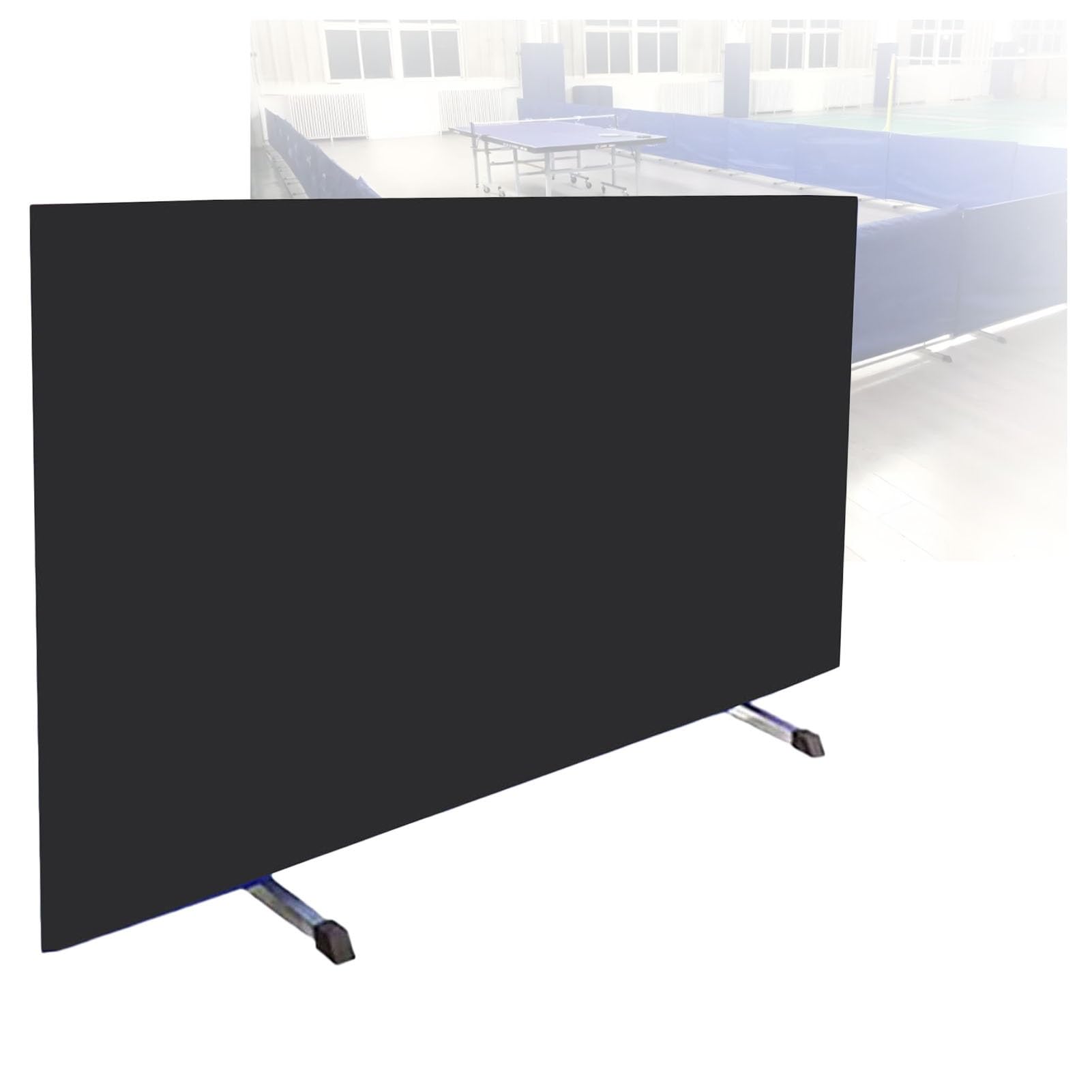 Divisorio per Ping Pong, divisorio autoportante per Tennis da Tavolo - divisorio per Allenamento Individuale, barriera perimetrale da Ping Pong per Interni/Esterni, separatore di Campo resis