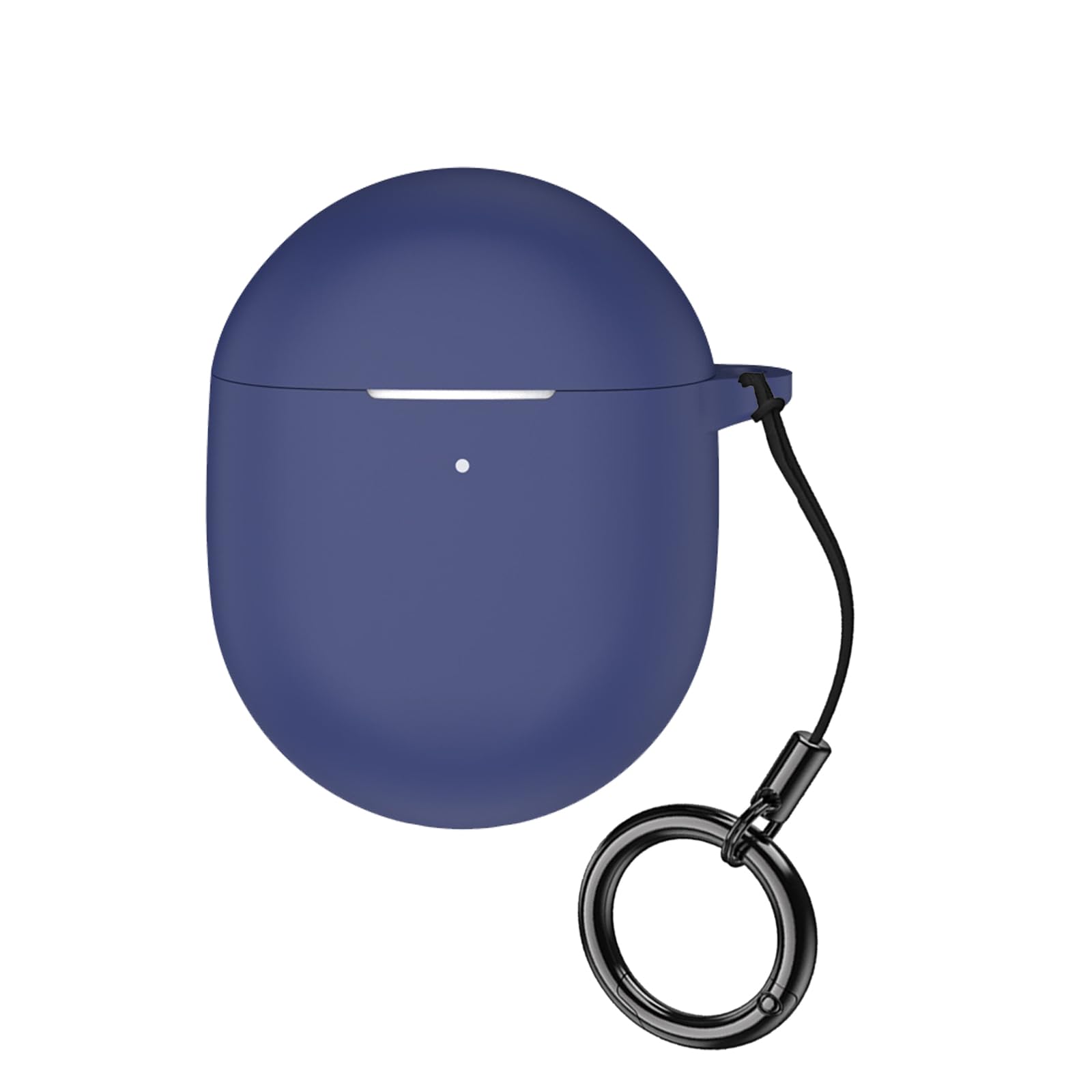 Keminsung Case for Google Pixel Buds Pro 2 Wireless Earbuds Silicone Material Shockproof Unique Portable Protective Cover with Carabiner (Blue)