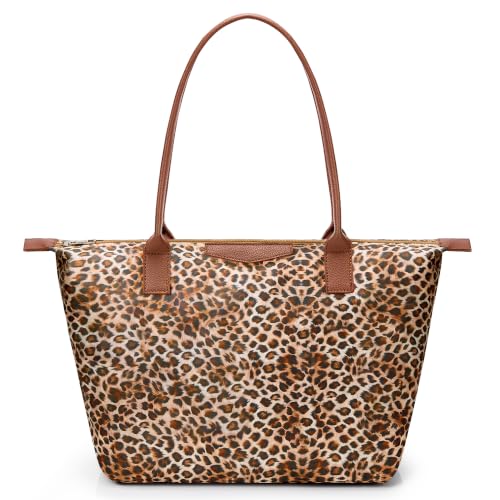 Image of Tote Bag for Women, Casual Hobo Foldable Shoulder Zipper Handbag