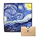 EXTRA LARGE [2 Pack] Classic Art (Vincent Van Gogh "Starry Night") - ULTRA PREMIUM QUALITY Clean & Clear Microfiber Cleaning Cloths (Best for Camera Lens, Glasses, Screens, and all Lens.)