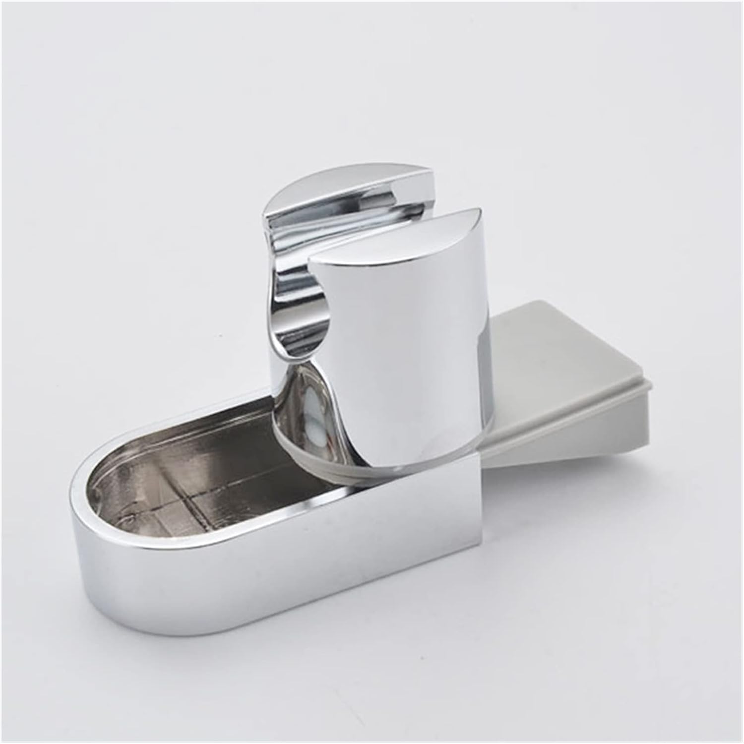 1Pcs Adjustable ABS Chrome Handheld Shower Holder Bracket Rail Bracket Slider Wall Mounting for Head Shower Installation Bracket