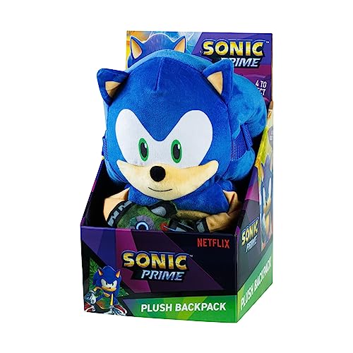 Mochila Sonic de regalo para cumpleaños de niños y niñas