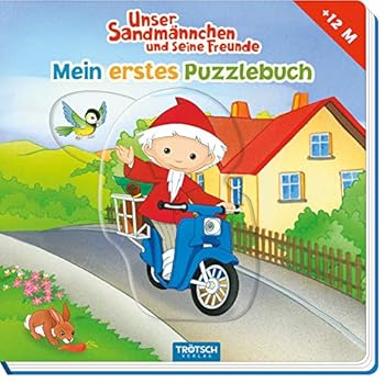 Board book Mein erstes Puzzlebuch "Unser Sandmännchen" [German] Book