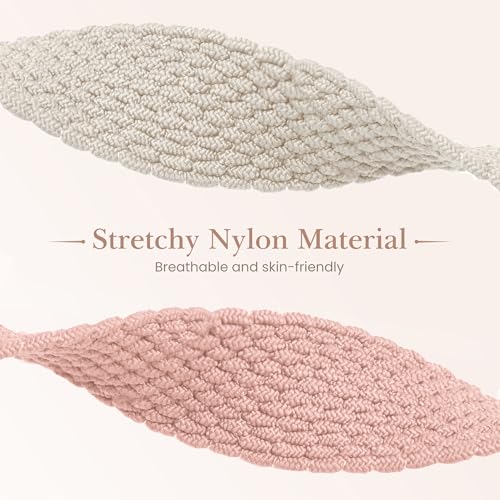 Image of Delidigi Stretchy Bands Compatible for Apple Watch Band Women 40mm 38mm 41mm 42mm 44mm 45mm 46mm 49mm, Nylon Braided Straps for iWatch Series 11 10 9 8 7 6 SE 5 4 3 Ultra 3 2 1