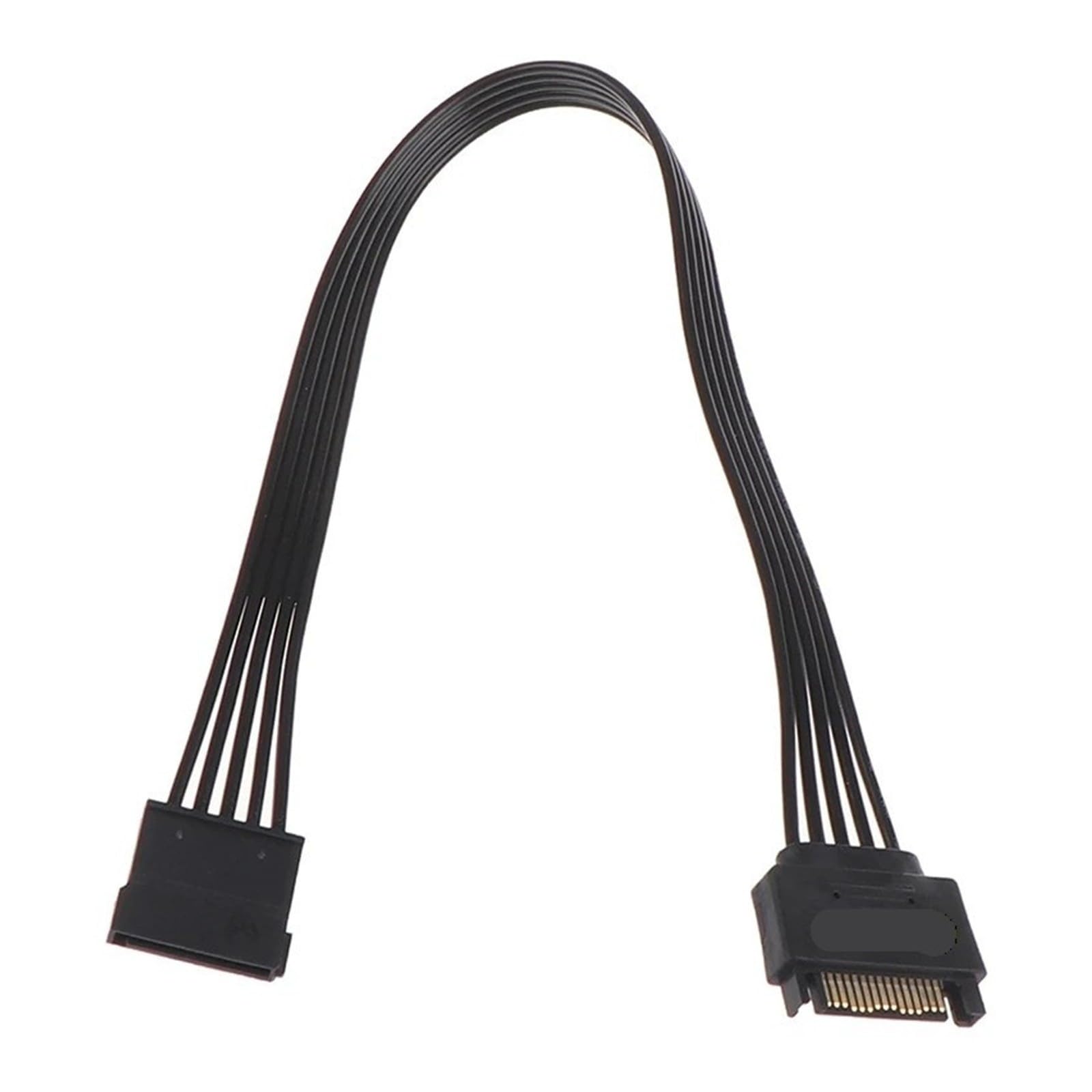 Generico 30CM SATA 15Pin Male to Female Power Extension