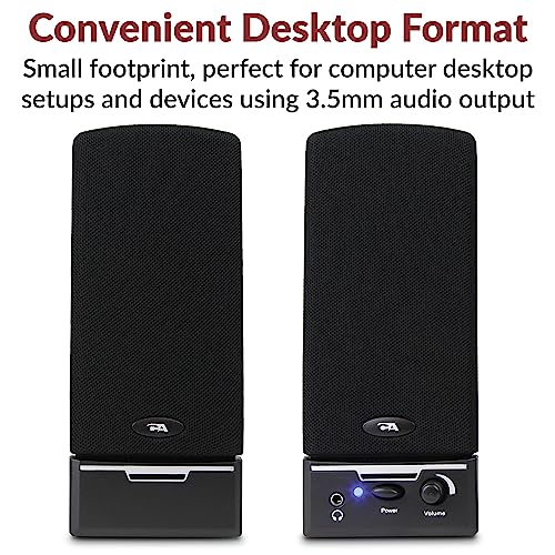Cyber Acoustics CA-2014 Computer Speakers, Full Stereo Sound, Convenient Controls, Easy Setup by Cyber Acoustics - Image 2