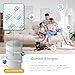 LEVOIT Air Purifier for Pets, Home, Large Rooms, and Bedrooms, HEPA Sleep Mode, AHAM VERIFIDE, Efficient Filter for Pet Dander, Odors, Captures Smoke, Dust, Mold, Pollen, Pet Lock, Core P350-P, Grey